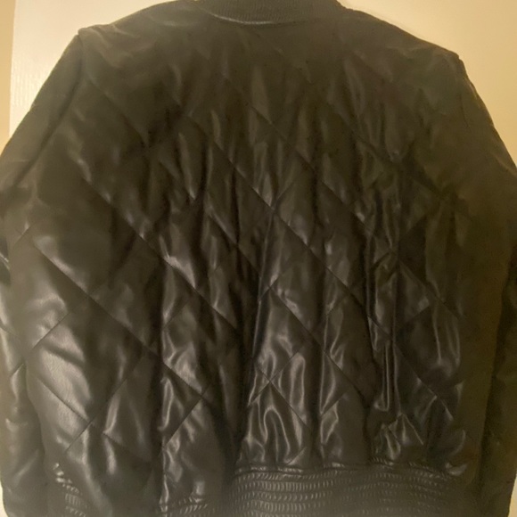 Michael  Kors  Quilted Bomber Jacket Size L - Picture 2 of 9